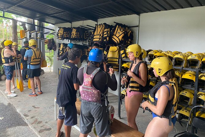 Bali White Water Rafting Yellow Garden - Hidden waterfall moments and swimming stops