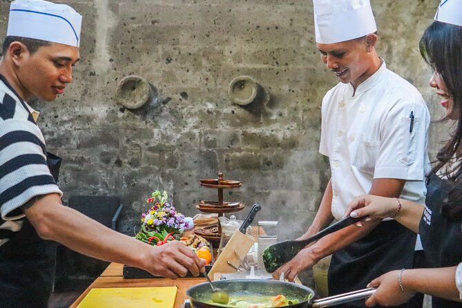 Balinese Cooking Class at The Santai Umalas Kerobokan - Your 3-course menu: starter, main, dessert, and real skill building