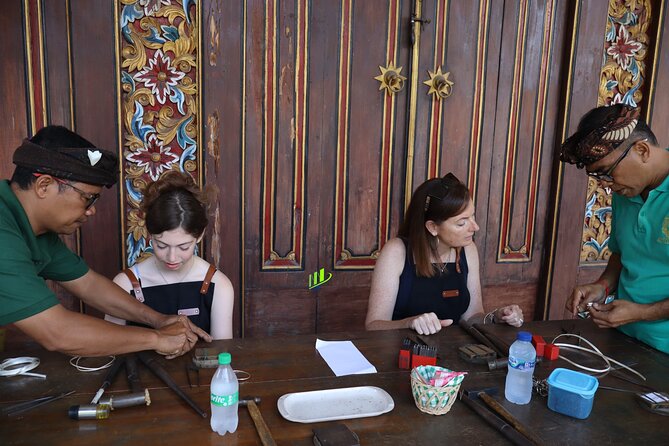 Beginner Class Becomes Silversmith With Bali Silver Material - Small group size and patient instruction for first-timers