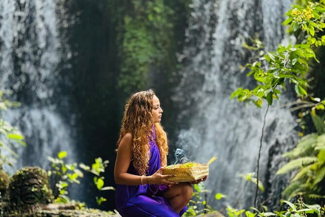 Beji Griya Waterfall Bali Spritual Holy Bath Experience - Price and value: $45 for a priest, a ritual kit, and transport