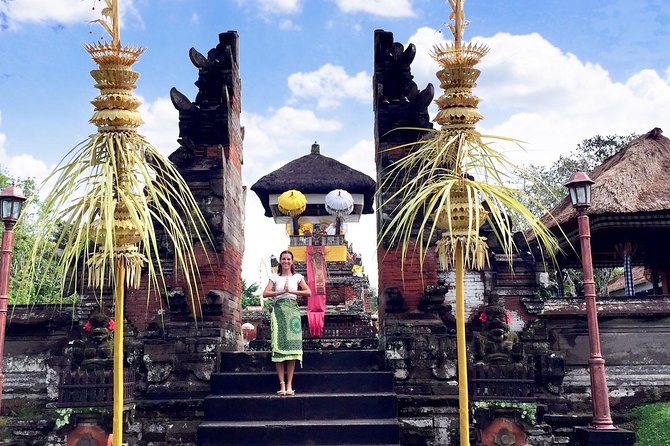 Best of Bali Water Temple and UNISCO Rice Terrace Trek - Bedugul add-ons: Bali Treetop Adventure Park and Secret Garden Village