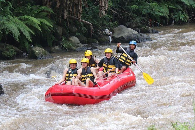 Best White Water Rafting in Bali - The schedule, explained in real-life terms (about 3 hours total)