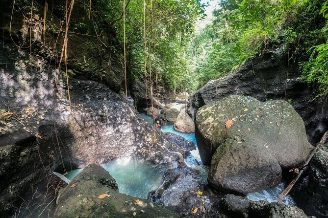 Canyoning Bali, Blue Gorge Canyon (Adventure, discovery, nature) - Blue Gorge Canyon near Ubud: a rare Bali gorge with real variety