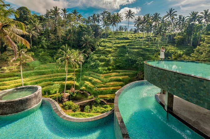 CRETYA Ubud infinity Pool + Hidden Water fall + Water Temple Tour - Cretya Ubud Infinity Pool: the view, the chill, and the on-site costs