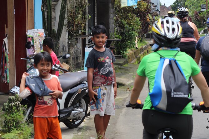 Downhill Cycling Ubud with Volcano, Rice Terrace and Educational - What the downhill ride feels like near Mount Batur
