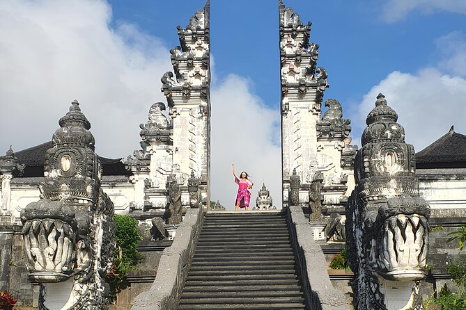 East Bali's Icons Tour Lahangan sweet Sunrise And Gate of Heaven - Tirta Gangga Water Palace: garden ponds and a calmer finish