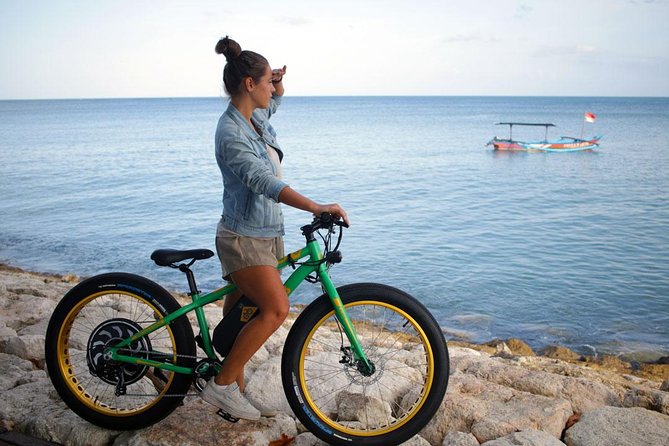 eBike Private Beach Tour Express (2 Hour) - Stop 2: Pantai Jerman for sea-breeze riding and sandy texture