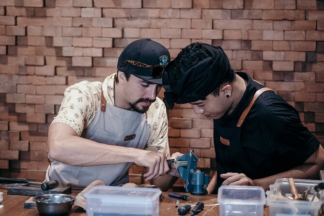 Exclusive Ubud Jewelry Making: Craft with a Pro Silversmith! - Celuk Jewelry Village at SUNSRI: the real craft setting