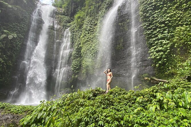Experience Private Bali Northern Trip at North Waterfall - Sekumpul Waterfall trek: Bali’s seven-fall show with a natural water slide