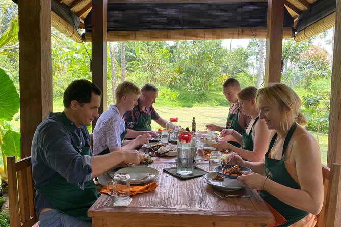 From Ubud: Authentic Bali Farm Cooking School & Organic Farm - Cooking Six Dishes (Plus Dessert) With Hands-On Instruction