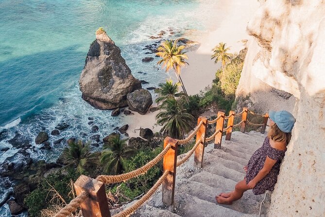 Full Day Private Tour to Nusa Penida Underground Temple from Bali - Diamond Beach swim: one hour in a white-sand bay