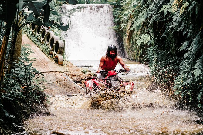Gorilla Cave ATV Bali Ubud, Monkey Forest, Temple, and Lunch - Gorilla Cave-Style Stops and Waterfall/Mud Moments on the Ride