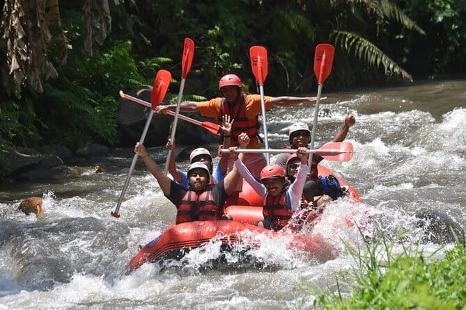 Infinity Bali Rafting Ubud Combine 1,5 hrs Quad Bike - Ayung River rafting in Ubud: class III rapids, waterfalls, and real river time