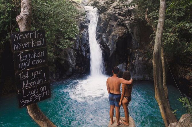 Jumping Sliding at Aling- aling Waterfall - Wanagiri Hidden Hill - Handara Gate - North Bali in One Day: Why the Driver Saves You