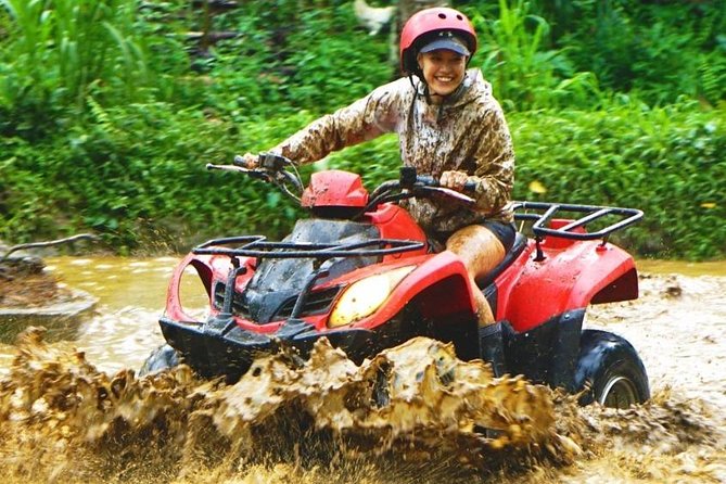Jungle ATV Quad Bike Through Gorilla Face Cave - Getting Clean Again: Lockers, Showers, and Changing Facilities