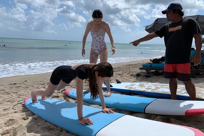 Kuta Beach Bali, 1 on 1 Surfing Lesson Orange Surf Bali - Kuta Beach is a smart place for your first surf lesson
