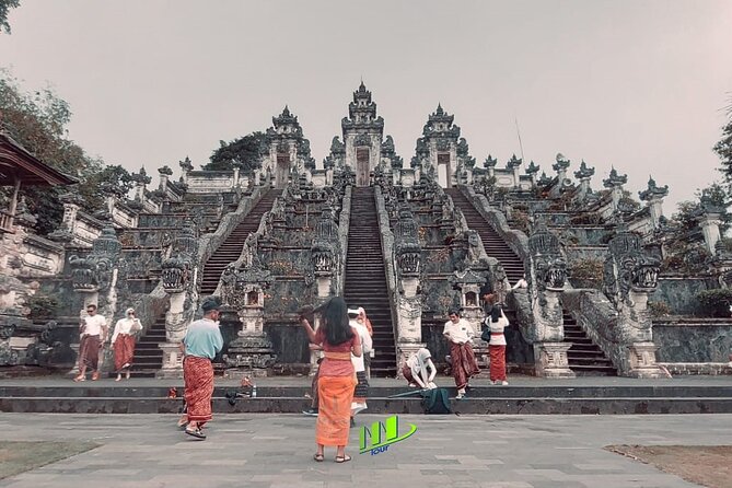 Lempuyang Gate of Heaven and City Tour - Gates of Heaven at Lempuyang Temple: the Mount Agung backdrop test