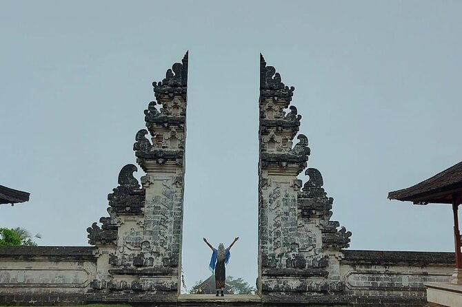 Lempuyang Gate of Heaven and City Tour - Blue Lagoon near Padang Bai: clear water and optional snorkeling