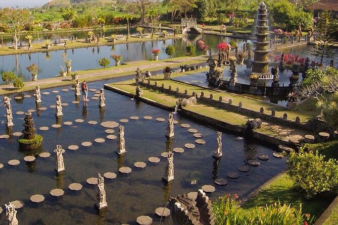 Lempuyang Luhur Temple Gate Of Heaven Tour Car Charter - Ujung Water Palace at Taman Ujung: less famous, more relaxing