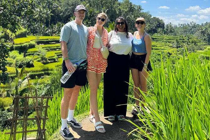Monkey Forest, Temple, Waterfall and Rice Terrace in Ubud Tour - Tegenungan Waterfall: easy access, but plan for getting close