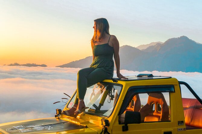 Mount Batur Jeep Sunrise & Natural Hot Spring - Driving up: the road view is part of the experience