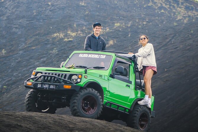 Mount Batur Sunrise Jeep Expedition - Jeep Through Black Lava Fields: off-road fun without the full hike