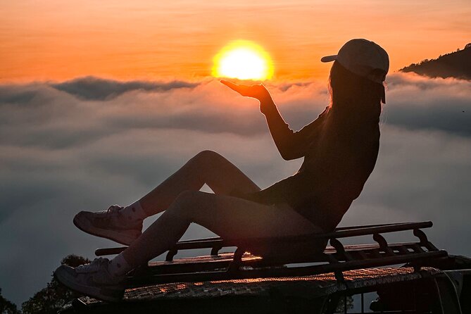 Mount Batur Sunrise Jeep Tour with Natural Hot Spring - Early pickup, jeep ride comfort, and your pre-sun moment