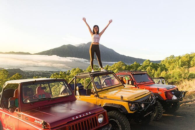 Mount Batur Sunrise Jeep With Transfer - Stop 1: Riding up Mount Batur for that first light