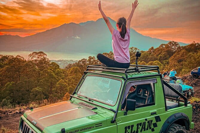 Mt Batur Sunrise Jeep & Natural Hot Spring Tour - Stop 2: Batur Natural Hot Spring soak by Lake Batur and Mount Abang