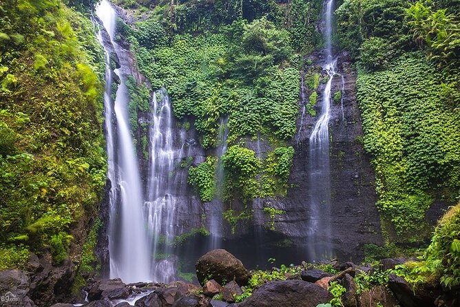 North Bali Tour: Banyumala Waterfall & Wanagiri Hidden Hills - Banyumala Twin Waterfalls: the Yellow Water Falls trek