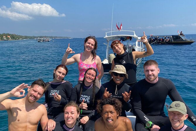 Nusa Penida 3 Fun Dives Boat Trip (For Certified Divers) - Group size and guide quality: small team, calmer experience