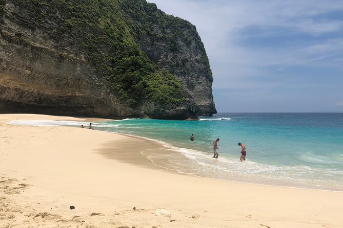 Nusa Penida Island Beach Tours Private All Inclusive - Pasih Uug (Broken Beach): dramatic rock pools and another footwear test