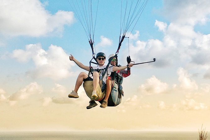 Paragliding Bali Nusa Dua cliff with Free Photo/Videos - The 15-Minute Flight: What Happens From Takeoff to Landing