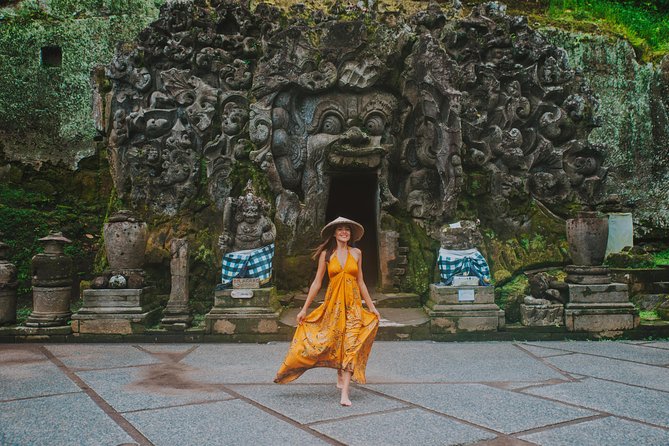 Private Day Tour: The Highlight of Ubud - Elephant Cave (Goa Gajah): cave temple carvings and bathing pools