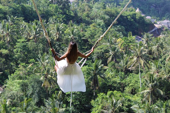 Private Full Day Tour to Ubud Highlights with Giant Swing - Stop 5: Tegenungan Waterfall and the fun, wet ending
