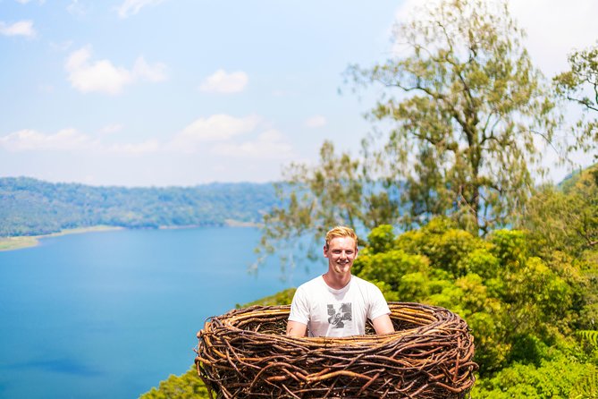 Private Full-Day West Bali Tour with Waterfall Visit - Wanagiri Hidden Hills: swings, boards, and twin-lake views