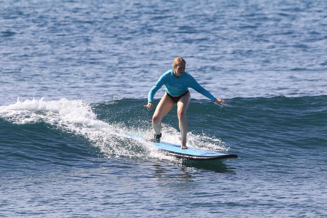 Private Surf Lessons in Padang Padang - Uluwatu - Bali - Gear You Get: Board and Rash Guard, Plus the Safety Lesson