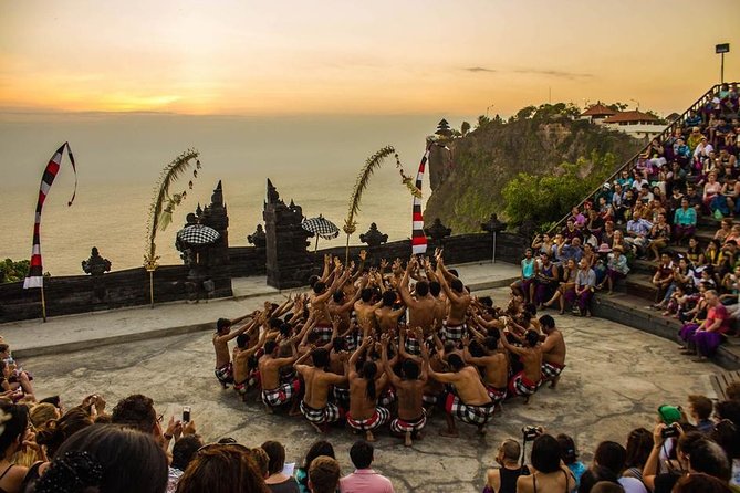 Private Tour Bali Beaches and Uluwatu Temple with Dinner - Padang Padang Beach: Movie-Famous Rocks and a Real Beach Walk