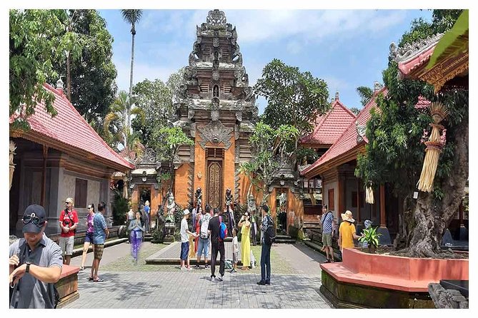 Private Tour: Batuan Temple, Tegenungan Waterfall, Elepahant Cave Free transport - Ubud Art Market and Mas Wood Carving Center Without the Chaos