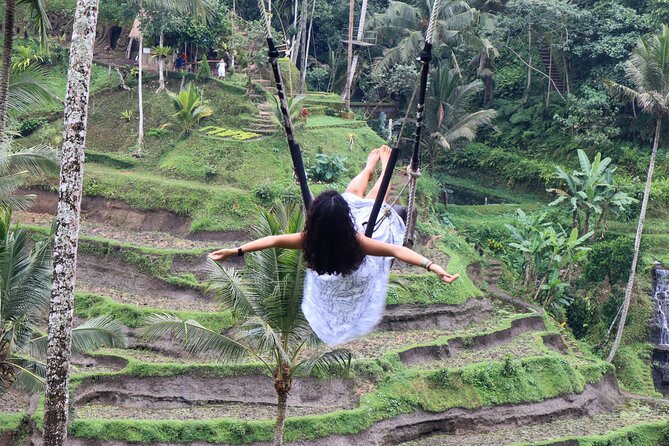 Private Ubud Tour: Waterfall, Rice Terrace & Monkey Forest - Stop 2: Mas wood carvings, craft you can actually see
