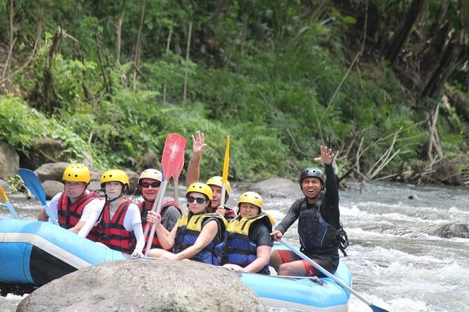 Rafting Swing Monkey Forest And Waterfall Tour All Inclusive - Ayung River rafting with Payung Rafting Bali: action with scenery