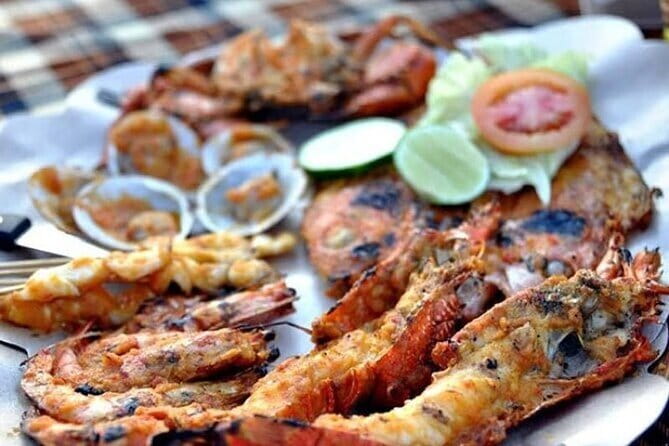Romantic Seafood Dinner at Jimbaran Beach Bali include Sunset - Meeting point at Ganesha cafebay: keep transport simple