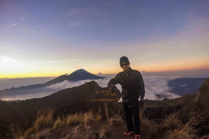 Sharing Mount Batur Sunrise Trekking And Natural Hot Spring - Summit breakfast around 5:45 am and views over the caldera