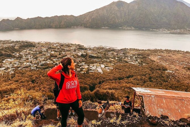Sharing Mount Batur Sunrise Trekking And Natural Hot Spring - The 2-hour hike to Mount Batur: pace, walking stick, and terrain