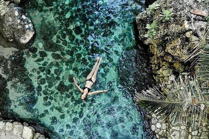 Snorkeling Manta Rays, Land Tour Tembeling Pool & Kelingking - Gamat Bay and Wall Bay Point: fishy water vs. short sessions