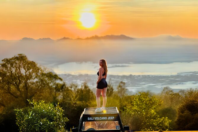 Sunrise Jeep Tour Mount Batur Kintamani Bali - The jeep ride and viewpoint routine: stars, breakfast, then sunrise photos