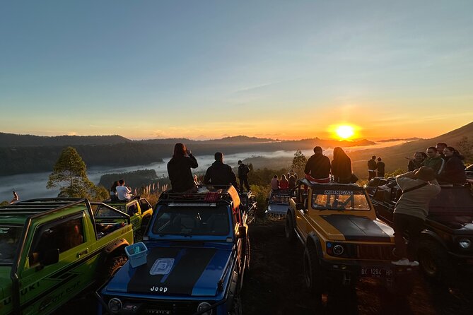 Sunrise / Sunset Jeep Tour Mt. Batur Kintamani & Hot Spring - Key highlights at a glance