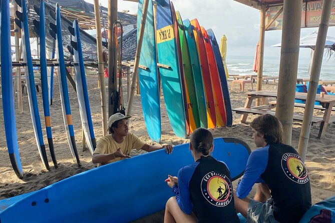 Surfing Lesson at Batu Bolong Beach in Canggu - In the Water at Batu Bolong: Coaching That Builds Confidence