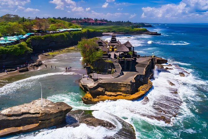 Tanah Lot and Uluwatu Temple Tour - Bali Full Day Sightseeing Tours - Stop 4: Uluwatu Temple at sunset hours, crowd included