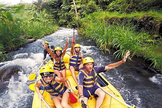 Telaga Waja River Rafting Bali & Zipline (Less Stairs) - Lunch, shower, and included gear: getting ready for a comfy ride home
